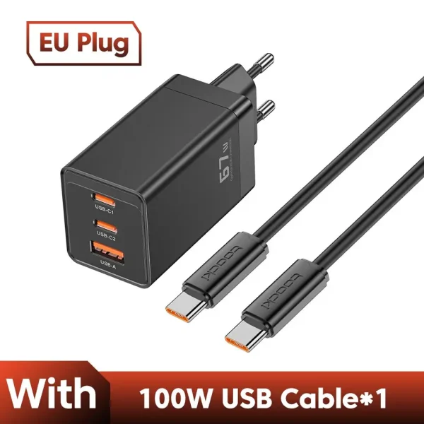 Cargador ultra rápido USB tipo C