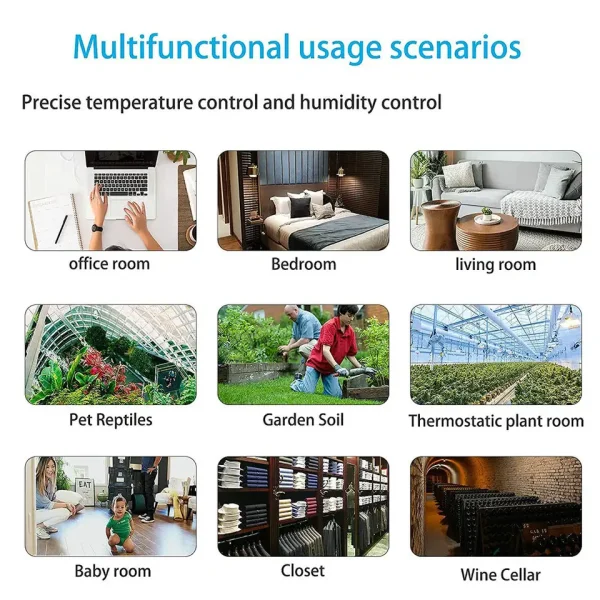 Termómetro Digital para Hogar